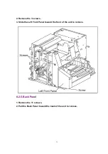 Предварительный просмотр 71 страницы Panasonic KV-SS905C Service Manual