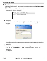 Предварительный просмотр 124 страницы Panasonic KW-WP1050E Operating Instructions Manual