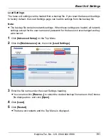 Предварительный просмотр 191 страницы Panasonic KW-WP1050E Operating Instructions Manual