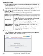 Предварительный просмотр 200 страницы Panasonic KW-WP1050E Operating Instructions Manual