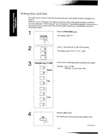 Предварительный просмотр 28 страницы Panasonic KX-2450NZ Operating Instructions Manual