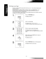 Предварительный просмотр 30 страницы Panasonic KX-2450NZ Operating Instructions Manual