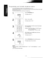 Предварительный просмотр 32 страницы Panasonic KX-2450NZ Operating Instructions Manual