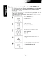 Предварительный просмотр 38 страницы Panasonic KX-2450NZ Operating Instructions Manual