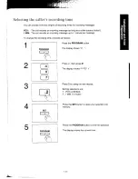 Предварительный просмотр 39 страницы Panasonic KX-2450NZ Operating Instructions Manual