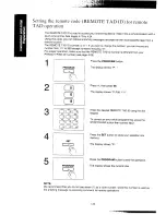 Предварительный просмотр 40 страницы Panasonic KX-2450NZ Operating Instructions Manual