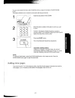 Предварительный просмотр 47 страницы Panasonic KX-2450NZ Operating Instructions Manual