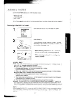 Предварительный просмотр 49 страницы Panasonic KX-2450NZ Operating Instructions Manual