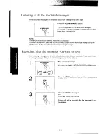 Предварительный просмотр 54 страницы Panasonic KX-2450NZ Operating Instructions Manual