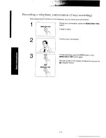 Предварительный просмотр 56 страницы Panasonic KX-2450NZ Operating Instructions Manual