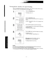 Предварительный просмотр 62 страницы Panasonic KX-2450NZ Operating Instructions Manual