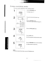 Предварительный просмотр 64 страницы Panasonic KX-2450NZ Operating Instructions Manual