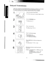 Предварительный просмотр 68 страницы Panasonic KX-2450NZ Operating Instructions Manual