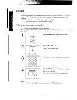 Предварительный просмотр 70 страницы Panasonic KX-2450NZ Operating Instructions Manual