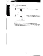 Предварительный просмотр 92 страницы Panasonic KX-2450NZ Operating Instructions Manual