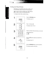 Предварительный просмотр 100 страницы Panasonic KX-2450NZ Operating Instructions Manual