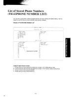 Предварительный просмотр 107 страницы Panasonic KX-2450NZ Operating Instructions Manual