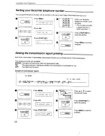 Предварительный просмотр 18 страницы Panasonic KX-2750NZ Operating Instructions Manual