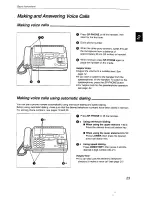 Предварительный просмотр 23 страницы Panasonic KX-2750NZ Operating Instructions Manual