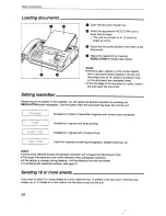 Предварительный просмотр 26 страницы Panasonic KX-2750NZ Operating Instructions Manual