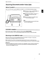 Предварительный просмотр 29 страницы Panasonic KX-2750NZ Operating Instructions Manual