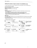 Предварительный просмотр 30 страницы Panasonic KX-2750NZ Operating Instructions Manual