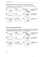 Предварительный просмотр 32 страницы Panasonic KX-2750NZ Operating Instructions Manual