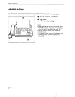 Предварительный просмотр 34 страницы Panasonic KX-2750NZ Operating Instructions Manual