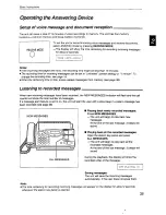 Предварительный просмотр 35 страницы Panasonic KX-2750NZ Operating Instructions Manual