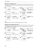 Предварительный просмотр 38 страницы Panasonic KX-2750NZ Operating Instructions Manual