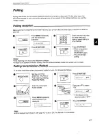 Предварительный просмотр 41 страницы Panasonic KX-2750NZ Operating Instructions Manual