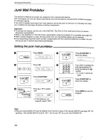 Предварительный просмотр 44 страницы Panasonic KX-2750NZ Operating Instructions Manual