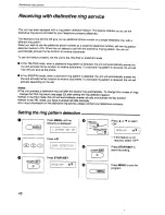 Предварительный просмотр 46 страницы Panasonic KX-2750NZ Operating Instructions Manual