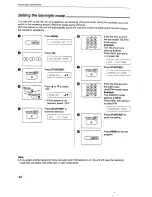 Предварительный просмотр 48 страницы Panasonic KX-2750NZ Operating Instructions Manual