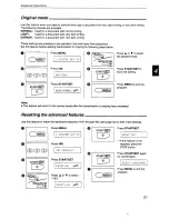 Предварительный просмотр 51 страницы Panasonic KX-2750NZ Operating Instructions Manual