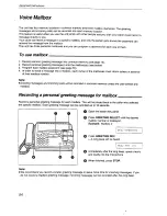 Предварительный просмотр 54 страницы Panasonic KX-2750NZ Operating Instructions Manual