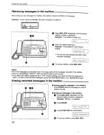 Предварительный просмотр 56 страницы Panasonic KX-2750NZ Operating Instructions Manual