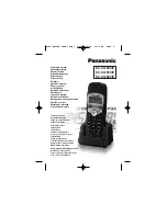 Preview for 1 page of Panasonic KX-A120EX/E Operating Instructions Manual