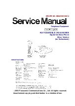 Panasonic KX-A141EXS Service Manual preview