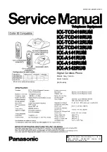 Предварительный просмотр 1 страницы Panasonic KX-A141RUM Service Manual