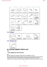 Предварительный просмотр 87 страницы Panasonic KX-A142EXM Service Manual