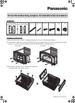 Предварительный просмотр 1 страницы Panasonic KX-A242 Installation Instructions Manual