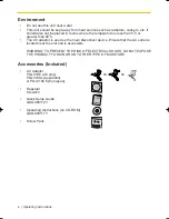 Preview for 4 page of Panasonic KX-A272 Operating Instructions Manual