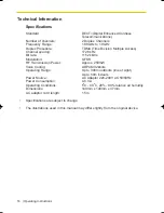 Preview for 16 page of Panasonic KX-A272 Operating Instructions Manual