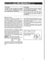 Preview for 2 page of Panasonic KX-B5360U Operating Instructions Manual