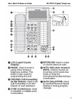 Preview for 1 page of Panasonic KX-DT 333 Series User Quick Reference Manual