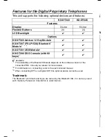 Preview for 4 page of Panasonic KX-DT 343 Series Quick Reference Manual