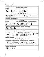 Preview for 6 page of Panasonic KX-DT 343 Series Quick Reference Manual