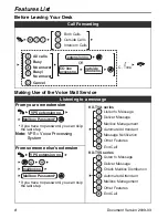 Preview for 8 page of Panasonic KX-DT321-B - KX - Digital Phone Quick Reference Manual