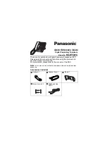 Panasonic KX-DT321C Quick Reference Manual предпросмотр